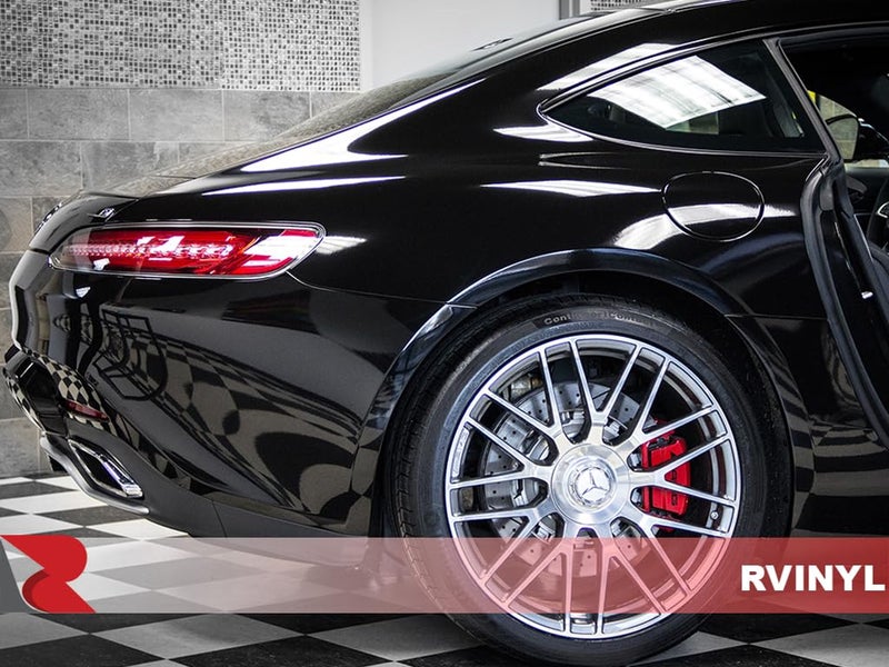 Rvinyl Avery Dennison SW900 190-O in Gloss Black - Dual Layered Vinyl Car Supreme Wrapping Film - 1ft x 5ft - Vehicle Sheet Roll - Image 5